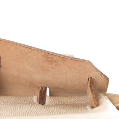 Hermes Toile Vache Calfskin Herbag 30 PM Natural 14 of 21