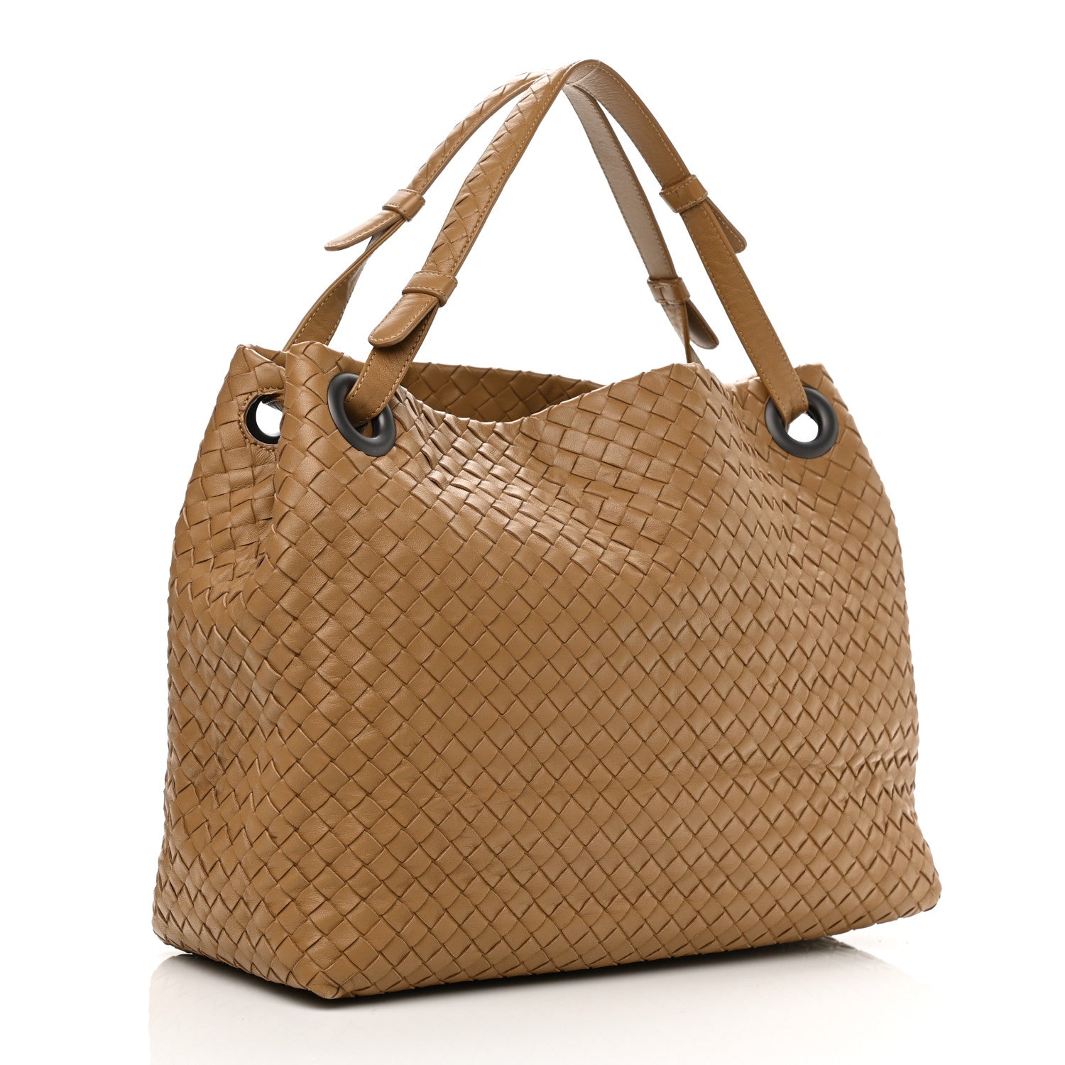 Bottega Veneta Nappa Intrecciato Bella Tote Tan 3 of 10