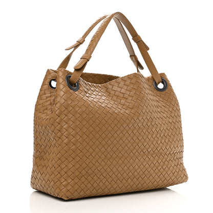 Bottega Veneta Nappa Intrecciato Bella Tote Tan 3 of 10