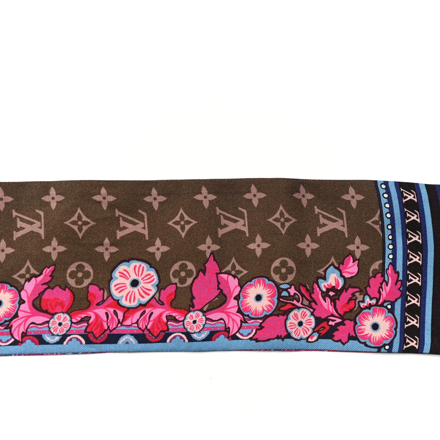 Louis Vuitton Silk Louis A Paris Bandeau Fuchsia 3 of 3