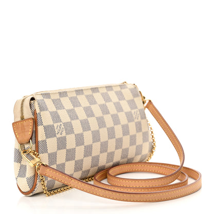 Louis Vuitton Damier Azur Eva Clutch 2 of 12