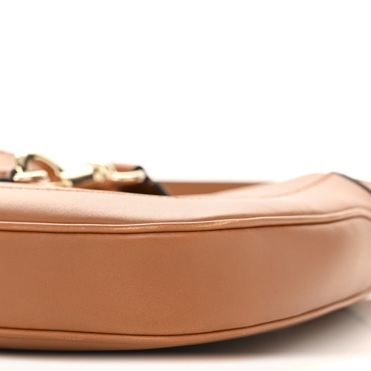 Gucci Tritone Calfskin Small Jackie 1961 Hobo Harness Brown 10 of 11