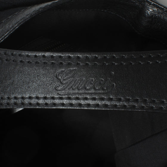 Monogram Large Jockey Hobo Black