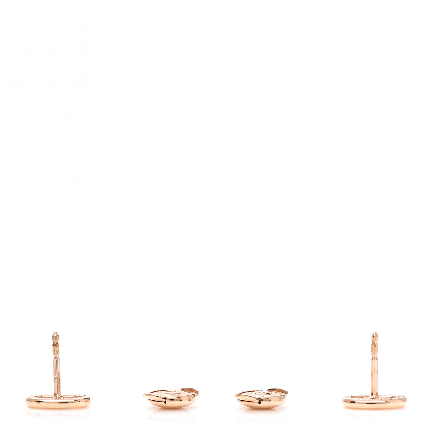 18K Rose Gold TPM Farandole Stud Earrings