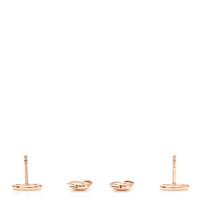 Hermes 18K Rose Gold TPM Farandole Stud Earrings 3 of 6