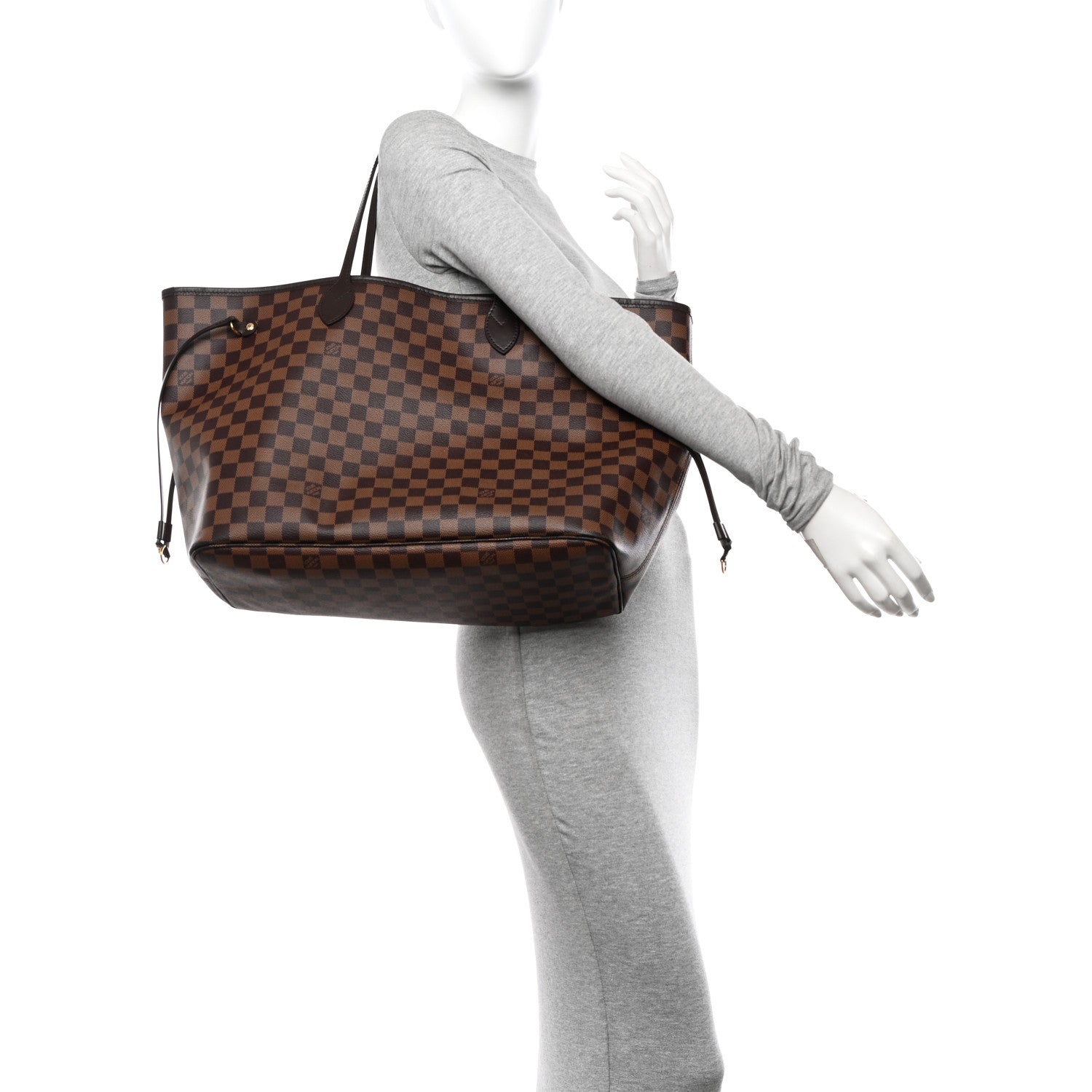 Louis Vuitton Damier Ebene Neo Neverfull GM 2 of 15