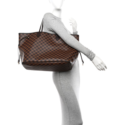 Louis Vuitton Damier Ebene Neo Neverfull GM 2 of 15