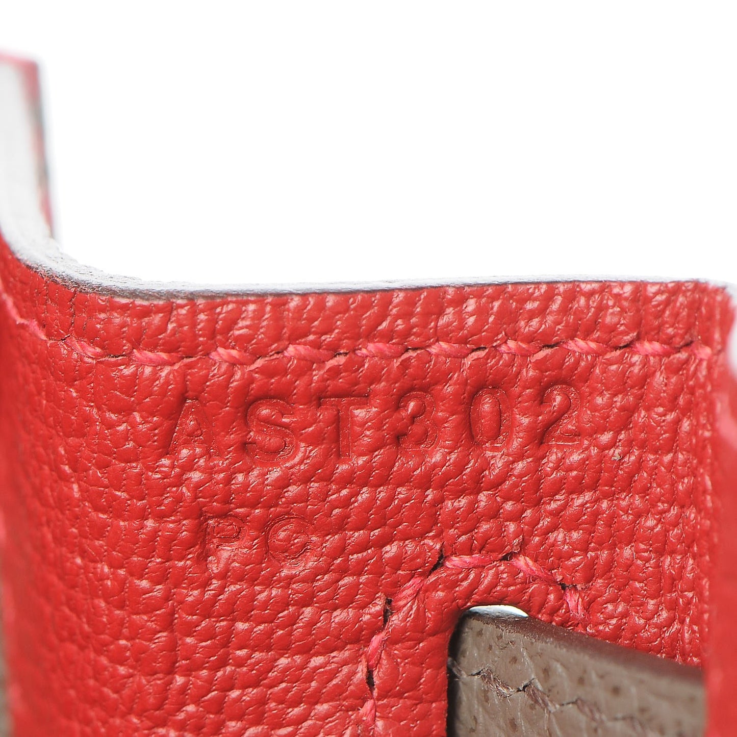Epsom Horseshoe Kelly Sellier 28 Rouge Casaque Etain