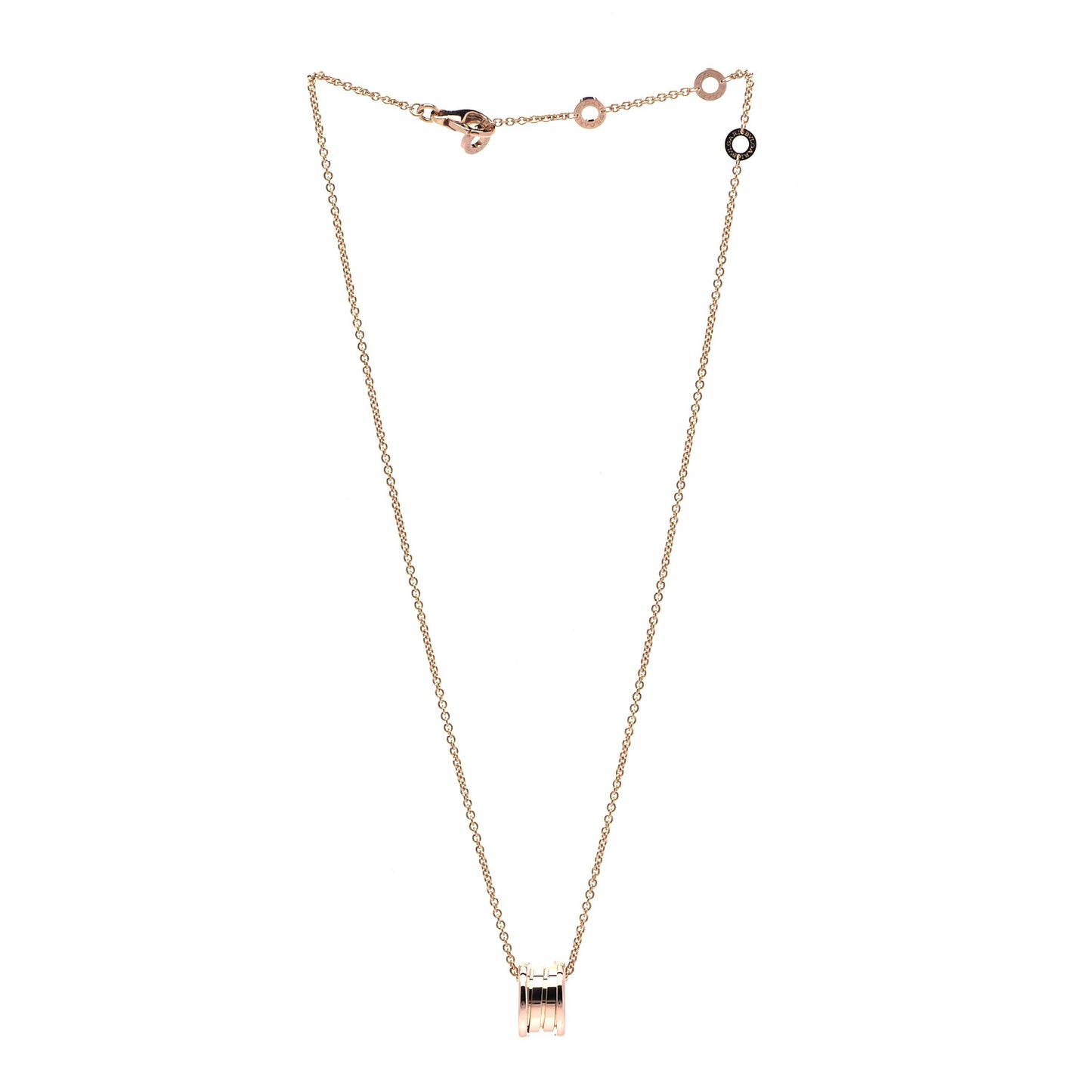 18K Rose Gold B.Zero1 Pendant Necklace