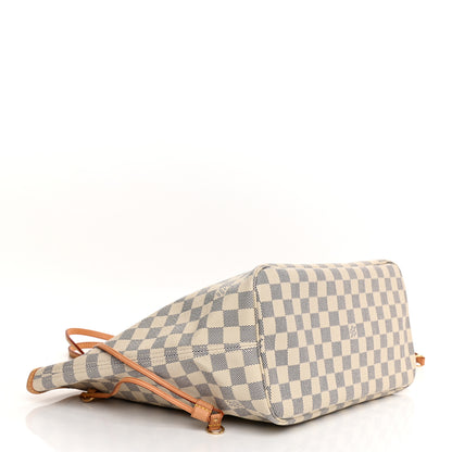 Louis Vuitton Damier Azur Neverfull MM 7 of 25