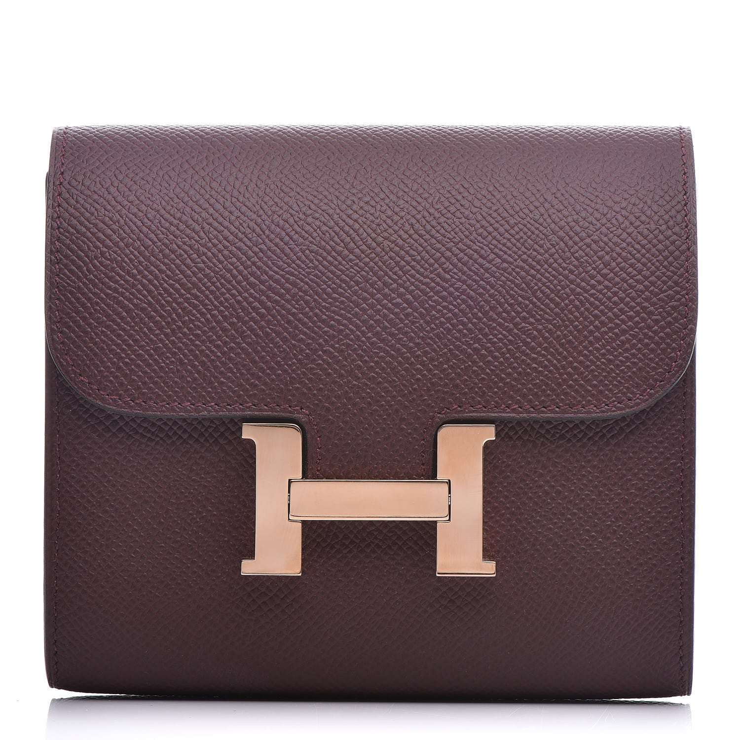 Hermes Epsom Constance Short Wallet Bordeaux 1 of 6