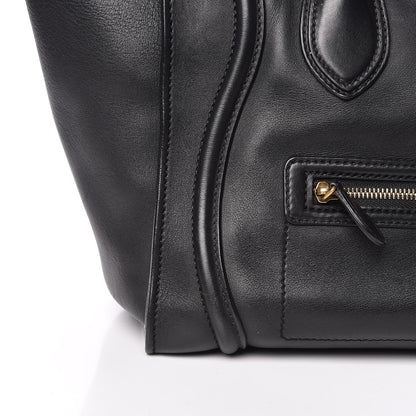 Celine Smooth Calfskin Mini Luggage Black 15 of 17