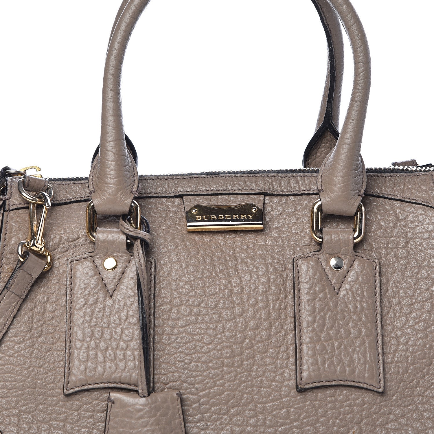 Burberry Heritage Grain Small Gladstone Pale Taupe 7 of 10
