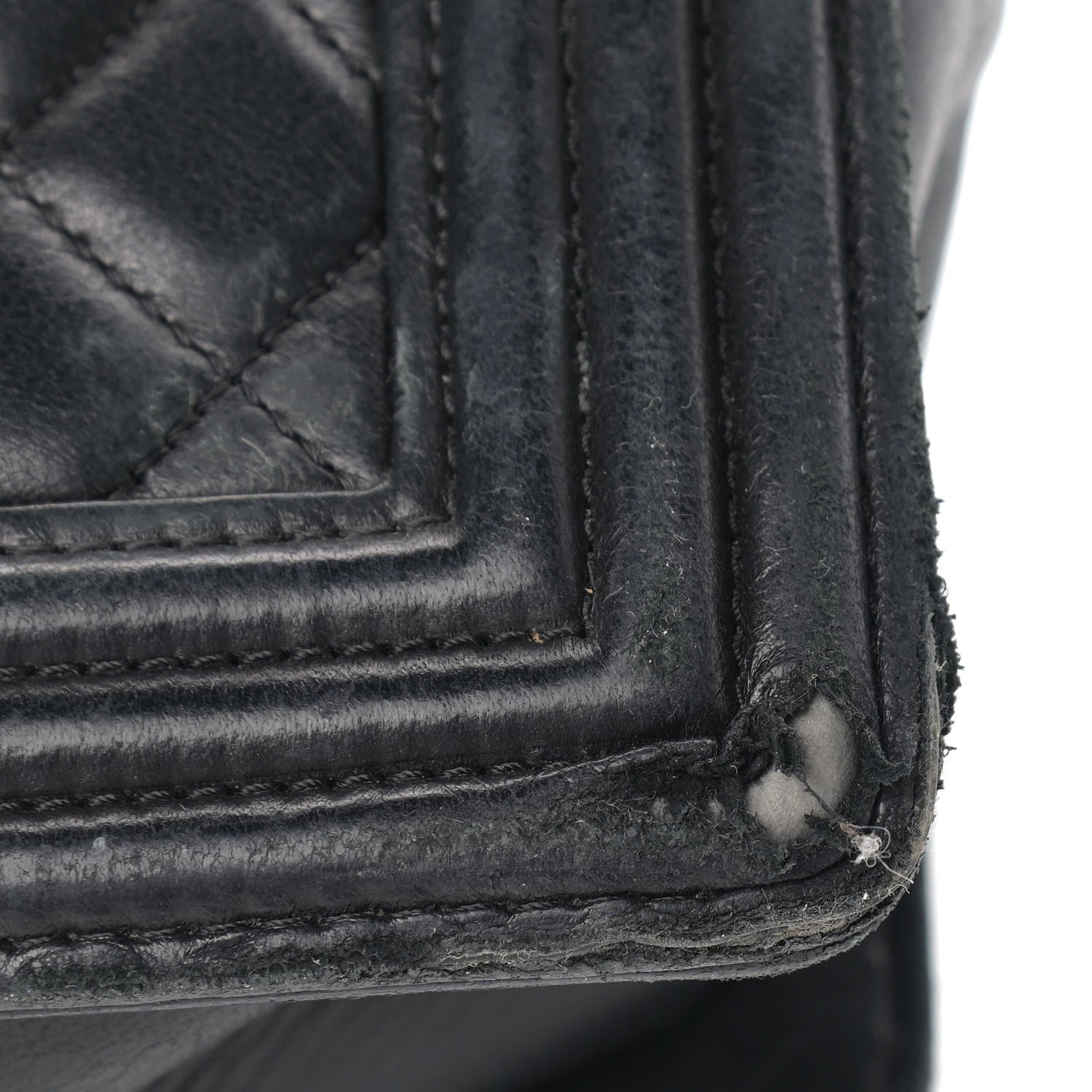 Chanel Lambskin Quilted Large Boy Flap Black 21 of 25