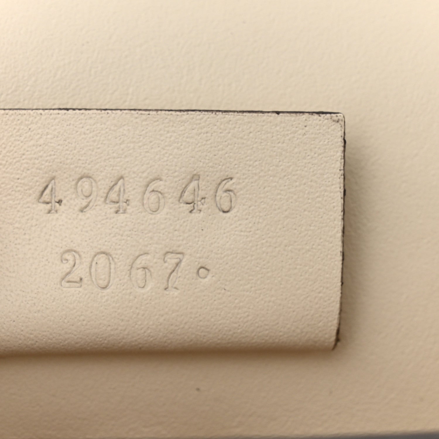 Gucci Calfskin Super Mini Sylvie Chain Shoulder Bag White 7 of 10
