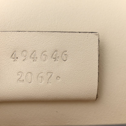 Gucci Calfskin Super Mini Sylvie Chain Shoulder Bag White 7 of 10