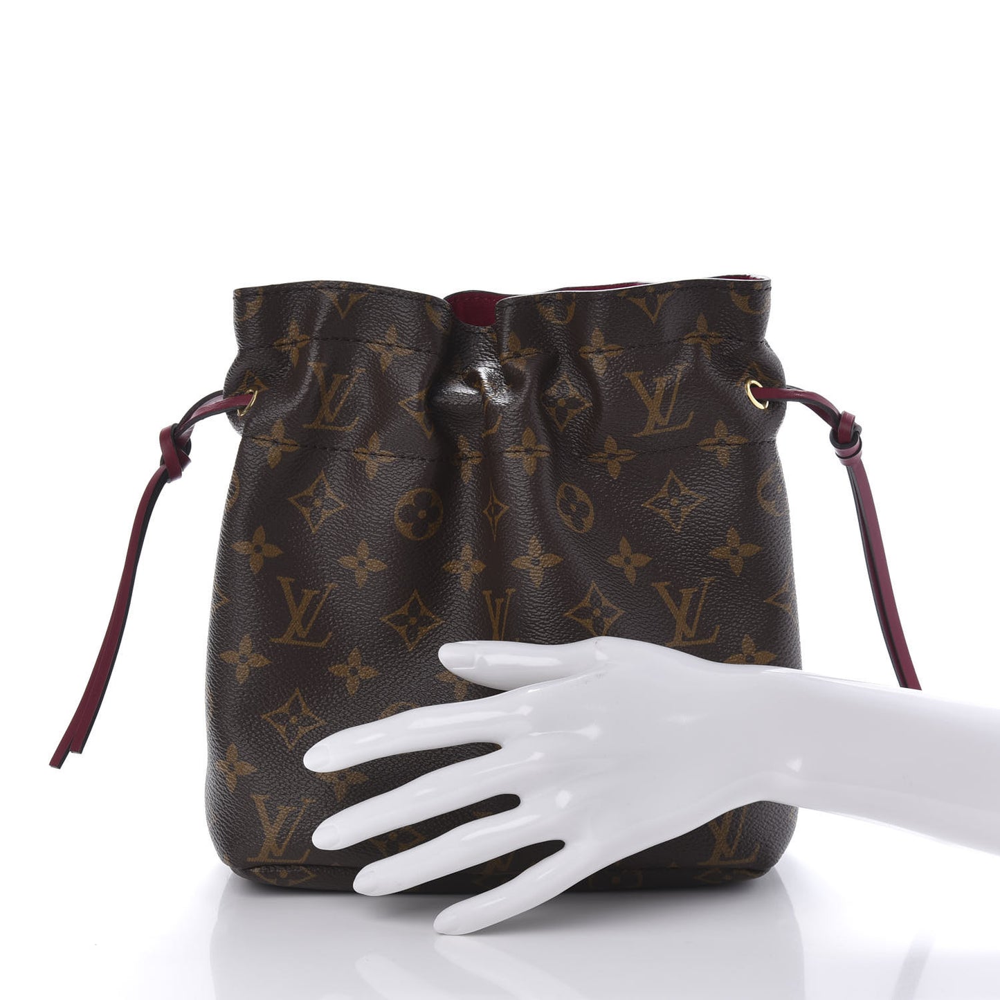 Monogram Pouch Noe Fuchsia