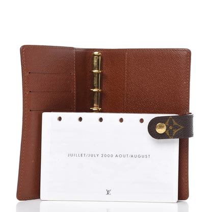 Louis Vuitton Monogram Small Ring Agenda Cover 7 of 10