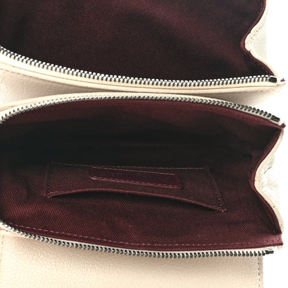 Chanel Goatskin Quilted CC Waiter Crossbody White 5 of 10
