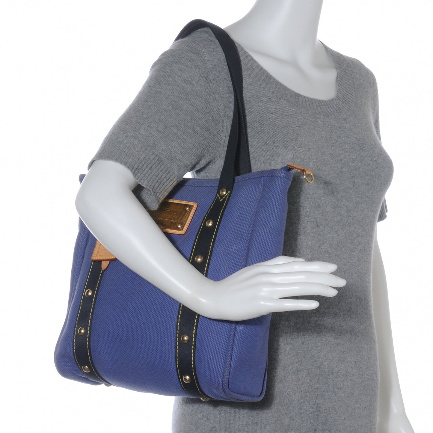 Toile Antigua Cabas MM Blue