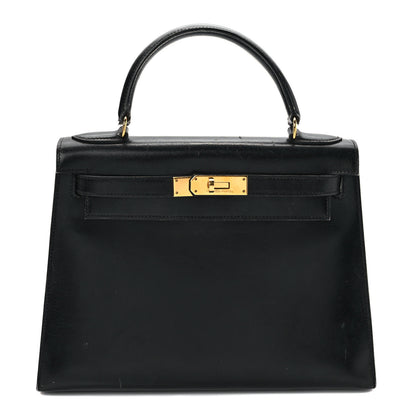 Hermes Box Kelly Sellier 28 Black 1 of 17