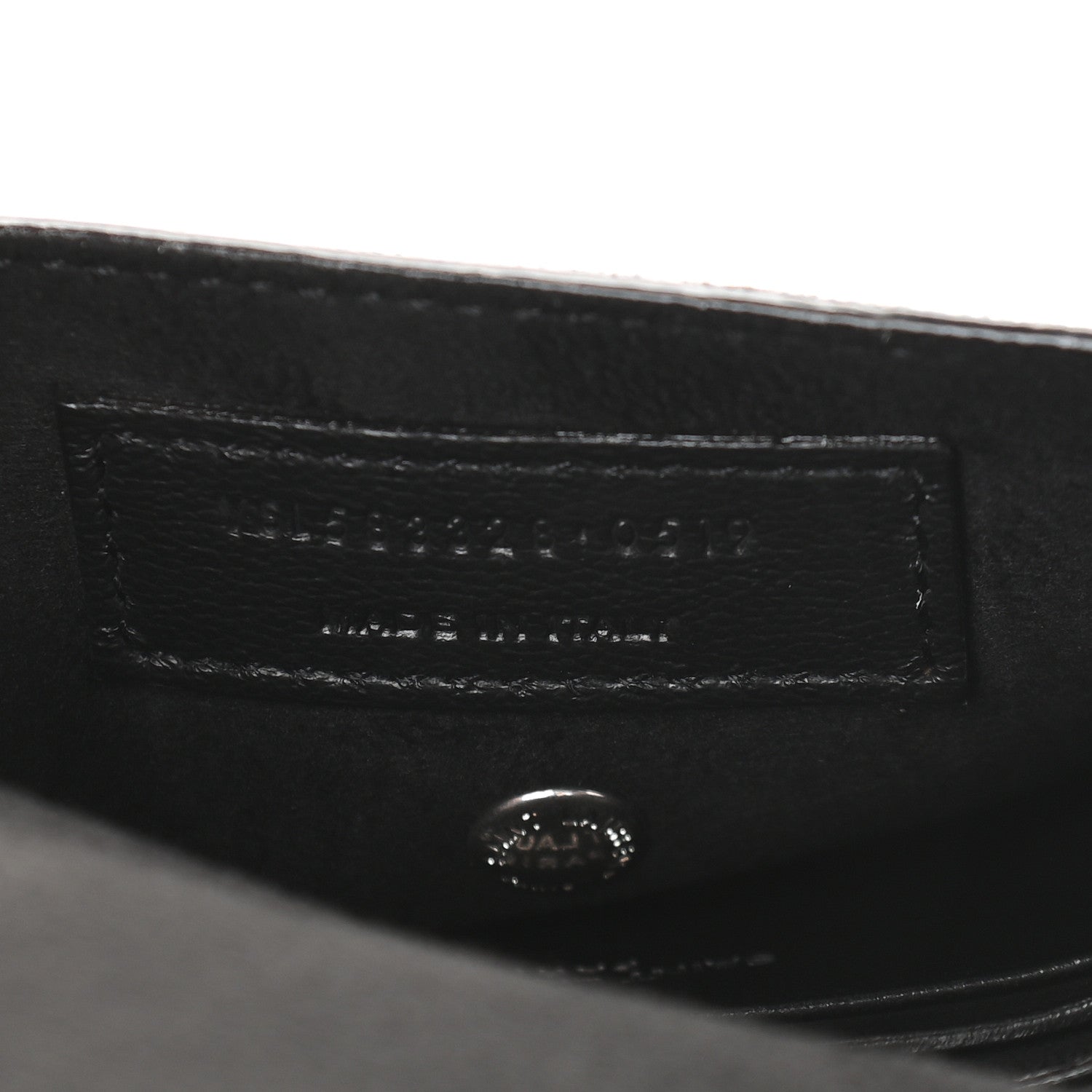 Saint Laurent Lambskin Small Teddy Bucket Bag White 9 of 11