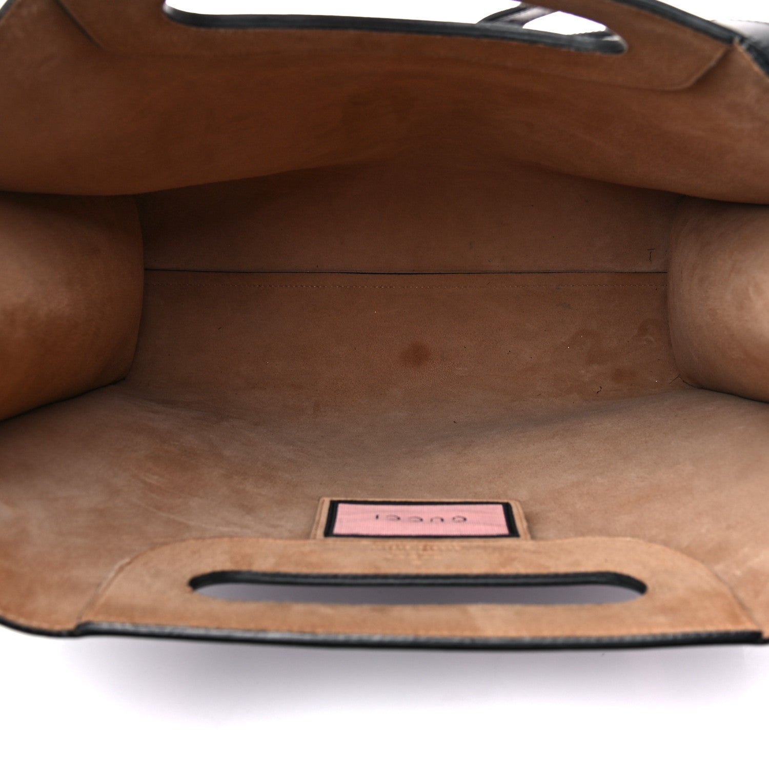 Gucci Calfskin GucciGhost Real Medium XL Tote Black Pink 5 of 20