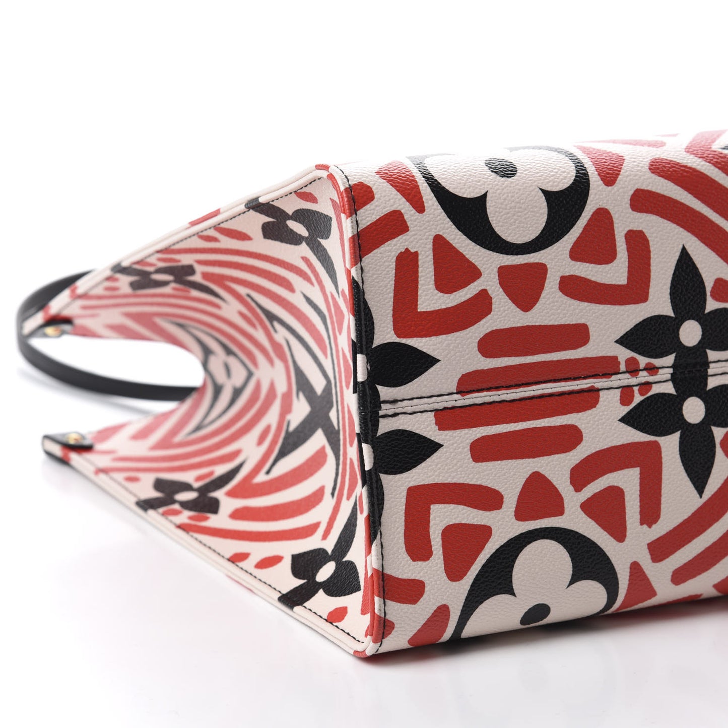 Monogram Giant Crafty Onthego GM Creme Rouge Black