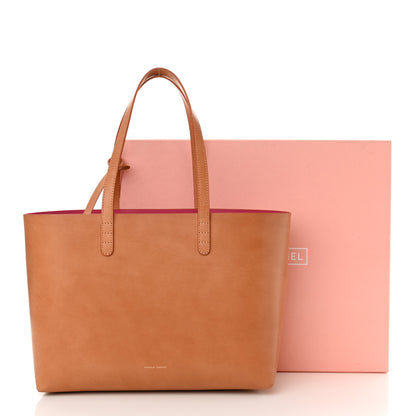 Mansur Gavriel Calfskin Small Shopping Tote Cammello Dolly 12 of 12