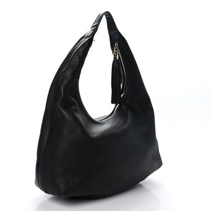Gucci Pebbled Calfskin Soho Hobo Black 3 of 10