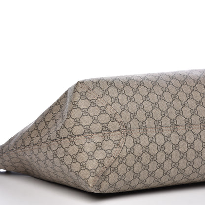 Gucci GG Supreme Monogram Large Ophidia Shopping Tote Brown 5 of 11