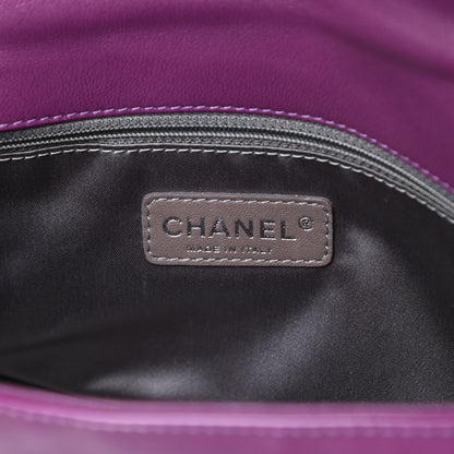 Chanel Patent Calfskin Mademoiselle Lock Bijoux Chain Flap Violet 6 of 15