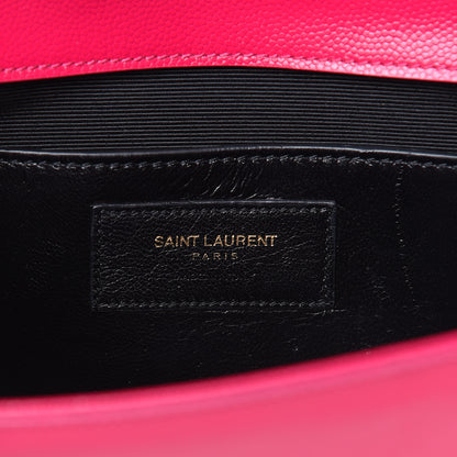 Saint Laurent Grain De Poudre Classic Monogram Cassandre Clutch Lipstick Fuchsia 7 of 13