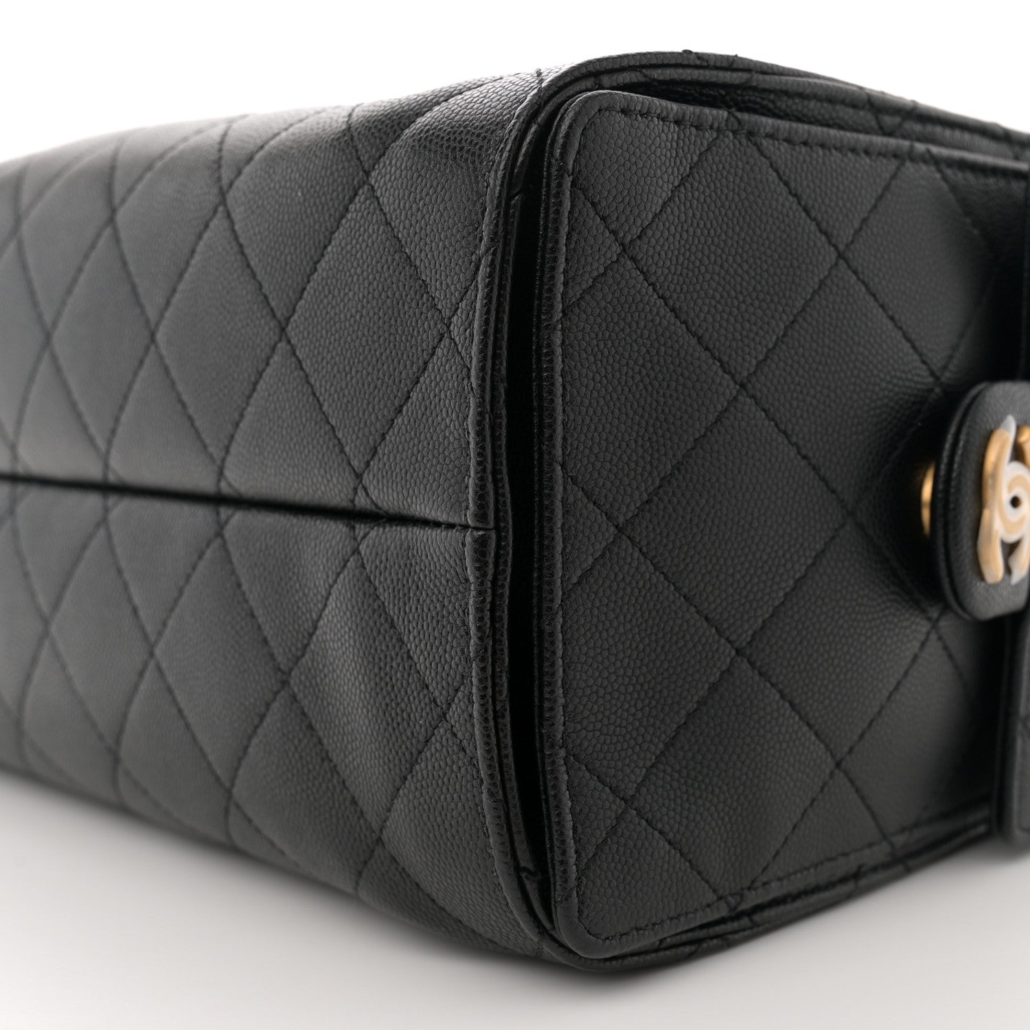 Chanel Caviar Quilted Small Chanel 25 Handbag Black 10 of 10
