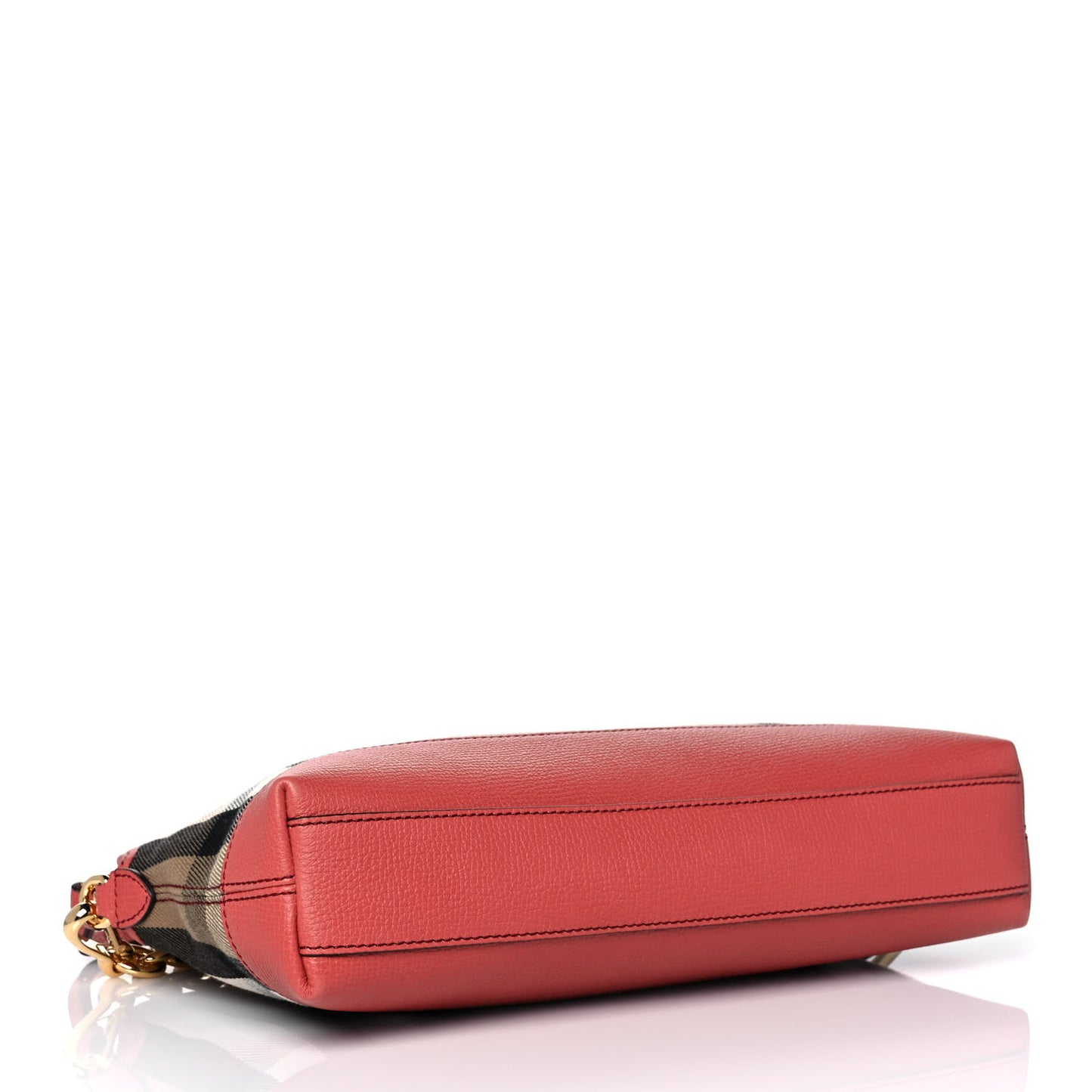 Derby House Check Abingdon Convertible Clutch Cinnamon Red