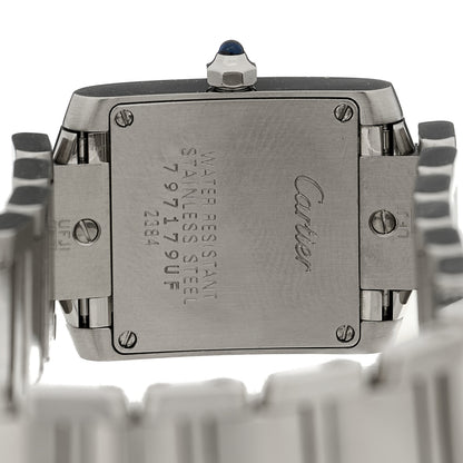 Cartier Stainless Steel 20mm Tank Francaise Quartz Watch 4 of 4