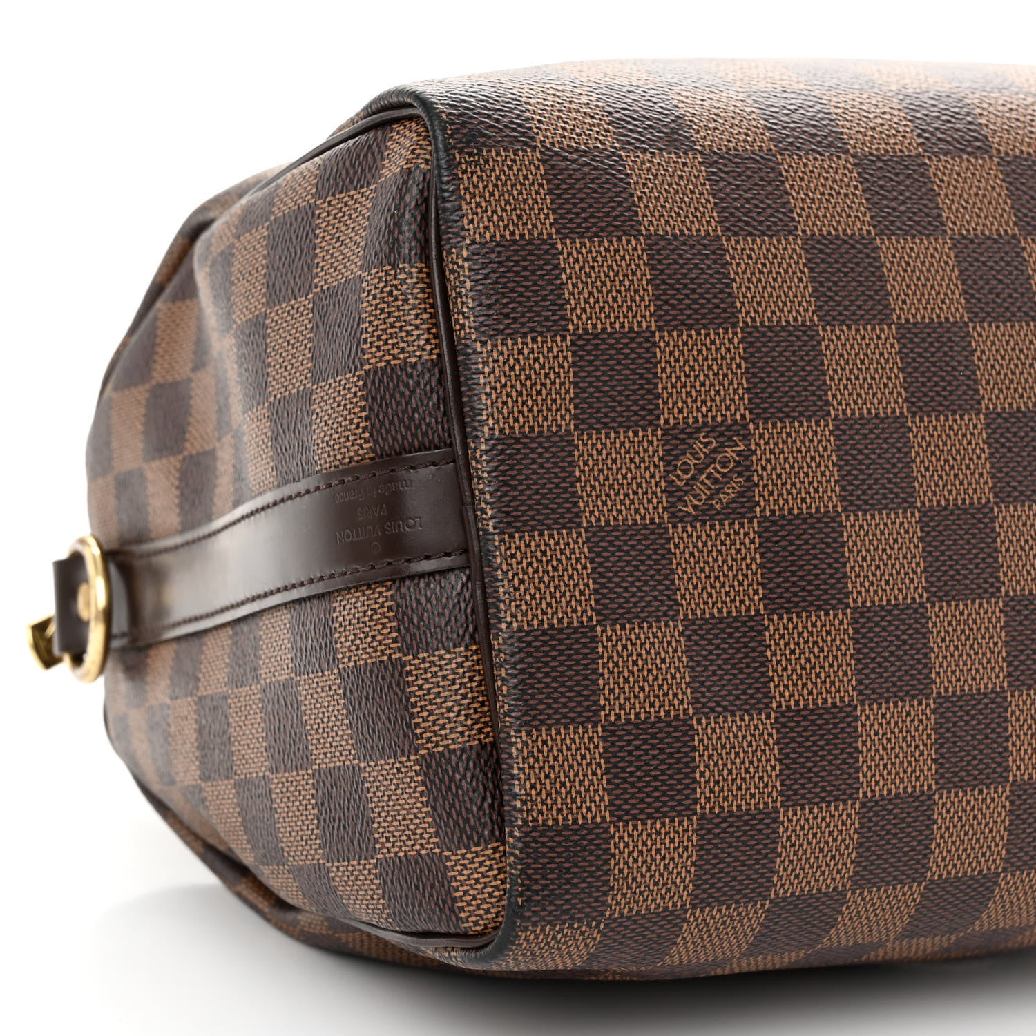 Louis Vuitton Damier Ebene Speedy Bandouliere 25 9 of 10
