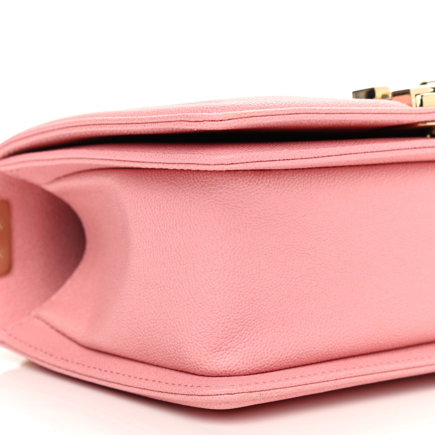 Chanel Caviar Quilted Small Boy Flap Pink 9 of 10