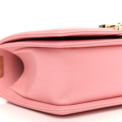 Chanel Caviar Quilted Small Boy Flap Pink 9 of 10