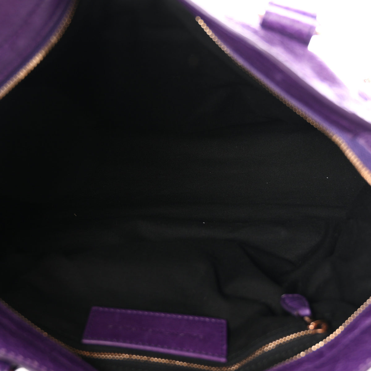Balenciaga Agneau Giant 12 Rose Gold Hardware City Dark Violet 6 of 11