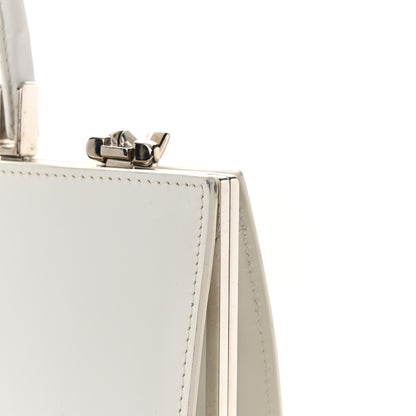 Alexander McQueen Calfskin Four Ring Frame Tote White 16 of 16