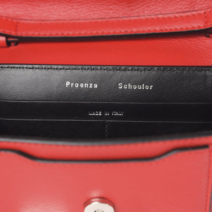 Proenza Schouler Calfskin Suede Tiny PS11 Classic Shoulder Bag Cardinal Red 6 of 10