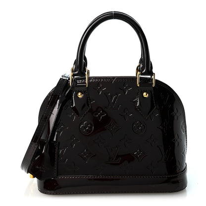Louis Vuitton Vernis Alma BB Amarante 1 of 10