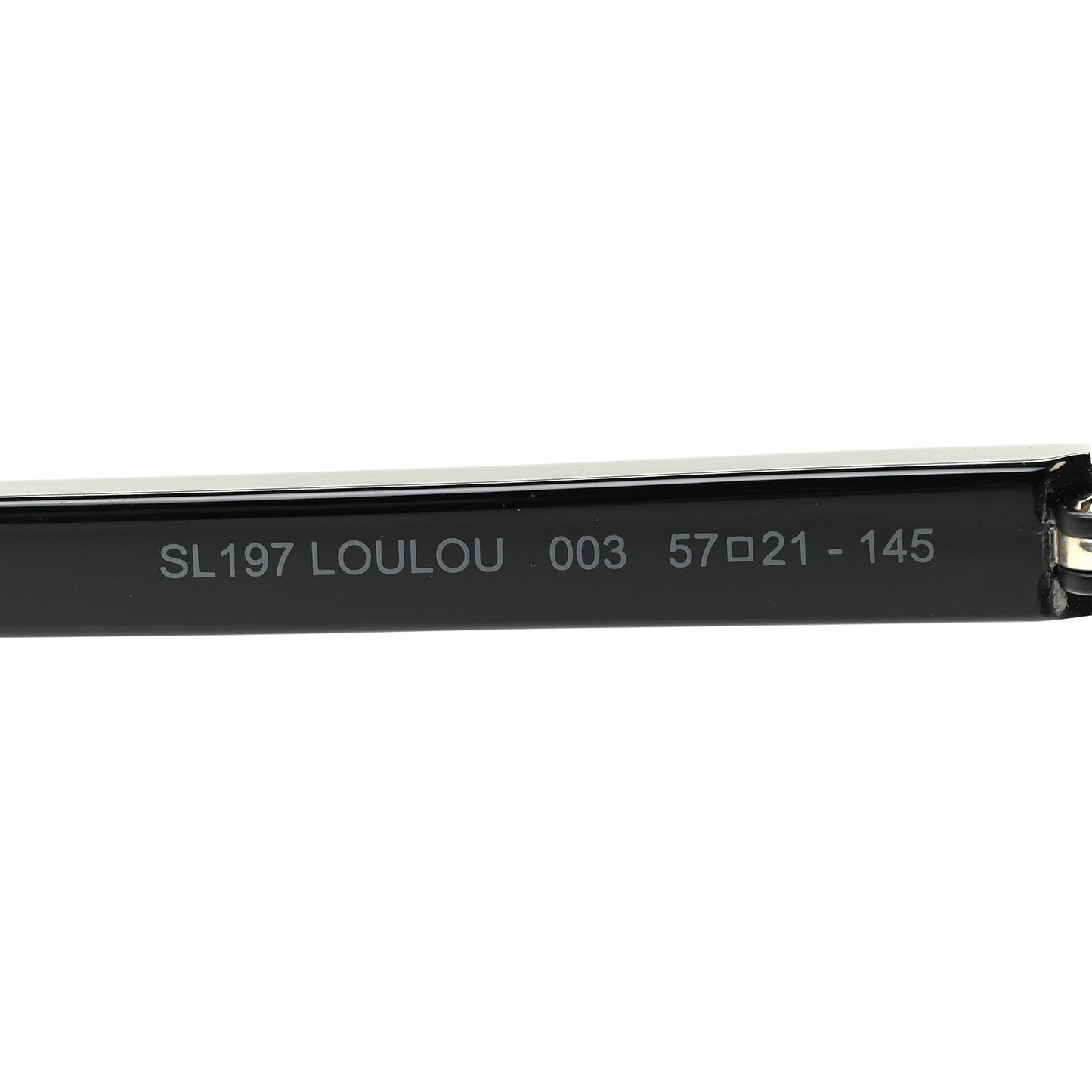 Metal Loulou SL197 Sunglasses Black