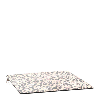 Givenchy Coated Canvas Jaguar Print Zip Pouch 4 of 7