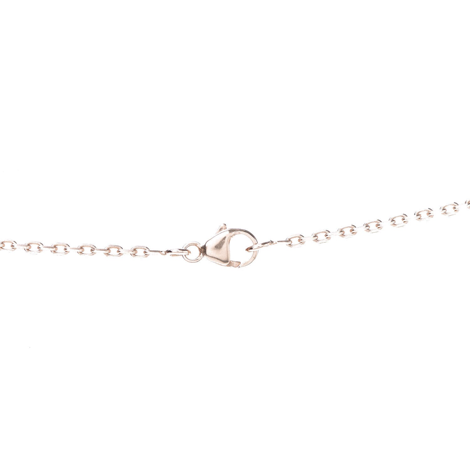 Hermes Lacquered Rose Gold Pop H Pendant Necklace Rose Dragee 5 of 7