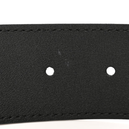 Gucci Plutone Calfskin Double G 40mm Belt 75 30 Black 7 of 10