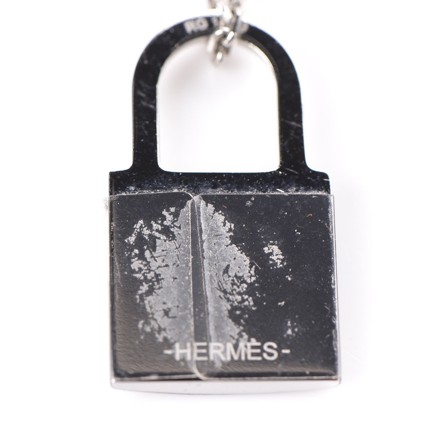 Hermes Swift Small O'Kelly Pendant Necklace Black 6 of 8