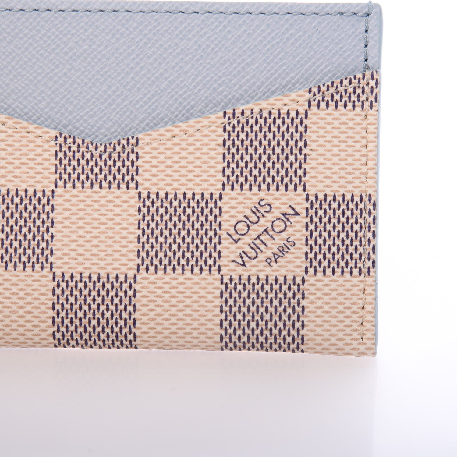 Louis Vuitton Damier Azur Daily Card Holder Olympe Blue 7 of 8