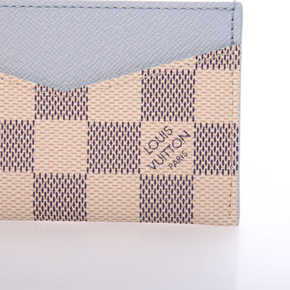 Louis Vuitton Damier Azur Daily Card Holder Olympe Blue 7 of 8